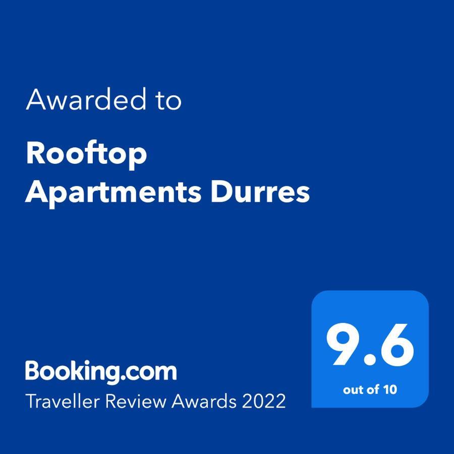 Rooftop Apartments Durrës Eksteriør bilde